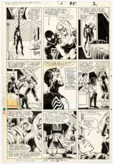 Al Milgrom and Jim Mooney Spectacular Spider-Man #95 Story Page 2 Original Art (Marvel, 1984).... | Heritage