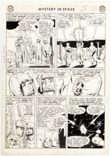 Sid Greene Mystery In Space #77 Story Page 3 Original Art (DC Comics, 1962). ... | Heritage