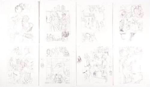  - Adrian Alphona Runaways #5 Preliminary Pages Group of 24 Original Art (Marvel Comics, c. 2003).... (Total: 24 Original Art)