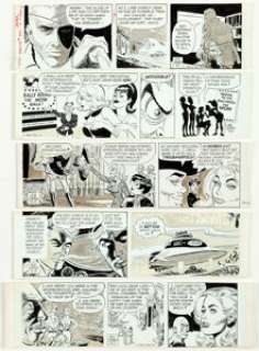 Bob Lubbers Robin Malone Daily Comic Strip Original Art Group of 21 (NEA, 1967-1968).... (Total: 21 Original Art) | Heritage