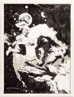 Tom Grindberg - Sci-Fi Illustration Original Art (c. 1990s).... | Heritage