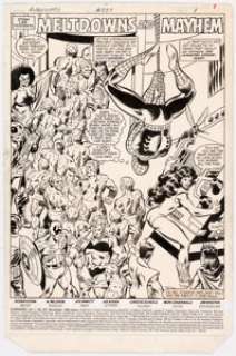 Al Milgrom and Joe Sinnott Avengers #237 Story Page 1 Original Art (Marvel Comics, 1983).... | Heritage