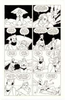 Jaime Hernandez Penny Century #6 Story Page 20 Original Art (Fantagraphics, 1999).... | Heritage