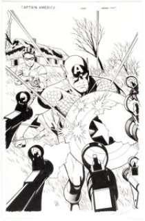 Chris Sprouse and Karl Story Captain America Annual #1 Cover Original Art (Marvel Comics, 2018).... | Heritage