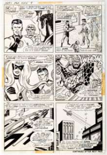 George Tuska and Billy Graham Hero For Hire #9 Story Page 3 Original Art (Marvel, 1973).... | Heritage