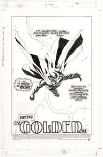 Ryan Sook and Mark Propst The Spectre #3 Story Page 1 Original Art (DC, 2001)....