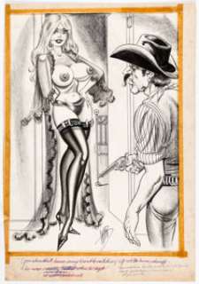 Bill Ward | Comedy March-1961 Single Panel Gag Cartoon Illustration Original Art (Timely/ Humorama, 1961). | Heritage