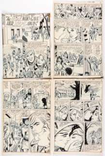 Werner Roth and Bill Draut Girls’ Romances #154 Complete 8-Page Story Original Art (DC Comics, 1971).... (Total: 8 Original Art) | Heritage
