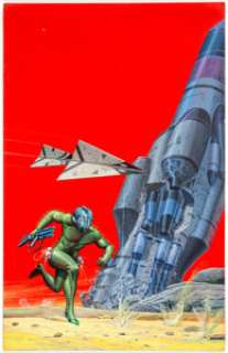 Angus McKie The Planet Runner Original Art (Media Graphic Creations, 1981).... | Heritage