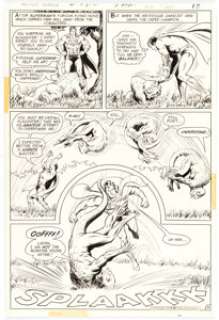 Curt Swan and Murphy Anderson Action Comics #431 Story Page 8 Original Art (DC, 1974).... | Heritage