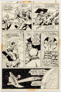 Curt Swan and Murphy Anderson Superman #254 Story Page 8 Original Art (DC, 1972). Superman suspects an encounter - | Heritage