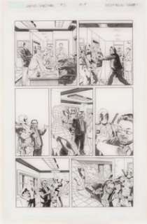 Reilly Brown and Rick Magyar Spider-Man/Deadpool #6 Story Page 8 Original Art (Marvel, 2016). Spidey and the Merc -