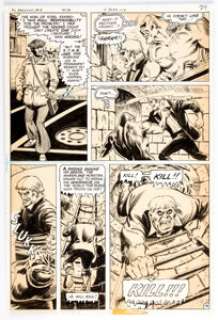 Murphy Anderson DC Comics Presents #8 Story Page 14 Original Art (DC Comics, 1979). Swamp Thing is flabbergasted - | Heritage