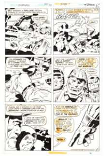 Jack Kirby and D. Bruce Berry Kamandi, the Last Boy on Earth #37 Story Page 11 Original Art (DC, 1976). A great - | Heritage