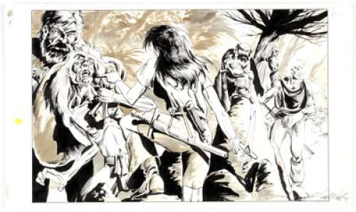 Karl Waller | Hollow World "Sons of Azca" Illustration #15 Original Art (TSR, 1991). | Heritage