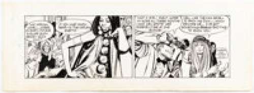 Jorge Longaron | Friday Foster Daily Comic Strip Original Art dated 11-20-70 (Chicago Tribune Syndicate, 1970). | Heritage