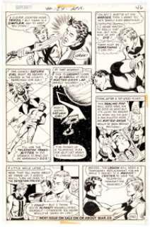Bob Brown And Murphy Anderson | Superboy #184 Story Page 8 Original Art (DC, 1972). | Heritage
