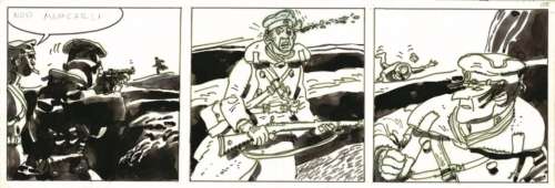 Pratt. Strip original La jeunesse de Corto Maltese | BDEnchères