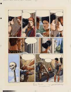 Delaby - Lot 396 - Murena, mise en couleurs de Dina Kathelyn à…