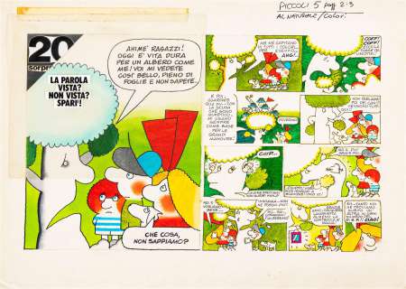 GIUSEPPE LAGANÃƒâ‚¬, La parola vista? non vista? SparÃƒÂ¬! | Art-Rite