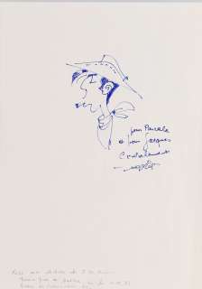 Morris | Lucky Luke, illustration au feutre représentant… | AZ auction