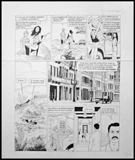 Renaud | Planche originale (p.16)  - Jessica Blandy T.14  - Cuba!  - (1998) | Catawiki