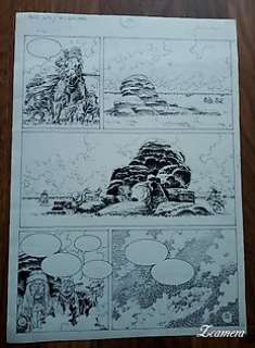 Palacios, Antonio Hernandez | Original page (p.39)  - Mac Coy 12  - El Forajido  - (1984) | Catawiki