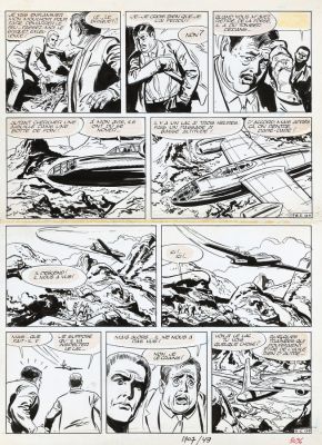 Herbert | Lot 116 - Docteur Gladstone, planche n°13 à l’encre de… | AZ auction