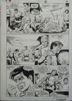 Tom Sutton, Ricardo Villagran, Helen Vesik | Dc Star Trek #47 Page 4 ( First Dc Series ) | ComicArtFans Classifieds