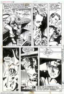 Gene Colan and Joe Sinnott - Original Art for Captain America #118, page 12 (Marvel, 1969). The powerful - | Heritage