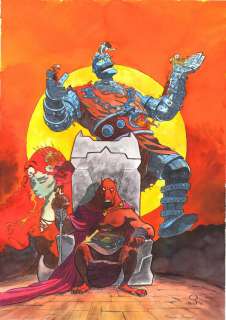 Sinisa BANOVIC - Illustration originale Ã  l‘aquarelle