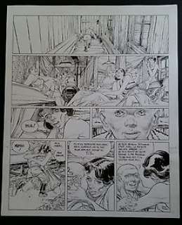 Boucq, François | Planche originale  - Little Tulip  - (2015) | Catawiki