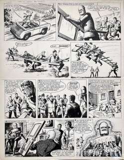 Edward Kearon/Robot Archie. Planche originale publ… | Dagoty