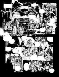 FedericoÂ FERNIANI - Planche originale 2 du tome 2 de LA VOIE DU SABRE - Les braises de l‘enseignement -