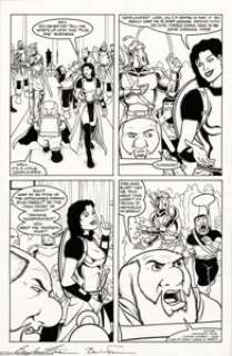Brendon and Brian Fraim - Knights of the Dinner Table Illustrated #22, page 6 Original Art (Kenzer & Co, -