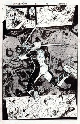 Wade Wilson: Deadpool (2026) #6, PAGE 17 BADPOOLS | Comix Art Studio