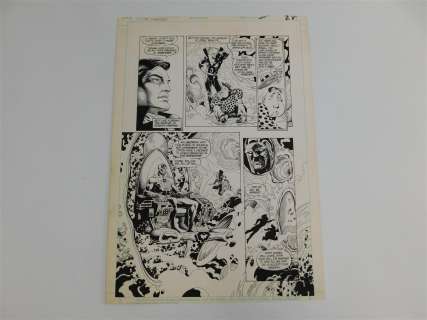 Original Comic Book Art - DC Challenge | Bodnars Auction