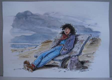 Bosschaert, Jan - Originele aquarel - Sam - (2014) | Catawiki