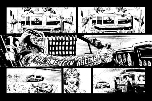 Sean Murphy | The Last Driver, Volume 3, Page 02 - Original Artwork by Sean Murphy | Pulp’s Art