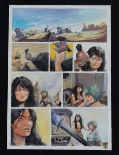 Kusbiantoro, Apri | Original page - De verloren verhalen van Lemuria  - De bergen van Moran  - (2013) | Catawiki