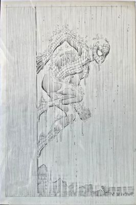 Huge Spider Man commission original art by Romita jr | eBay Europe (Buy It Now)