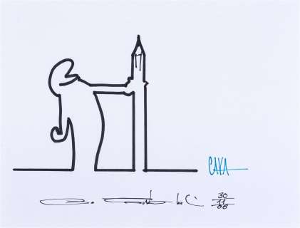 OSVALDO CAVANDOLI, La linea | Art-Rite