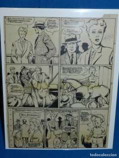 (BD) DIBUJO ORIGINAL DE JESUS BLASCO - CUTO , AÃ‘OS 40 , SERIE EMBLEMATICA DE JESUS BLASCO