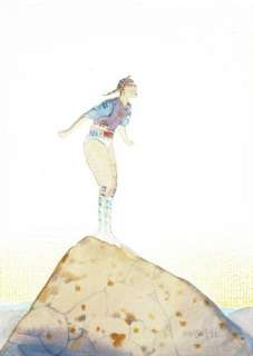 Moebius | Starwatcher, dessin original Ã  l’aquarelle publié.… | Septimus