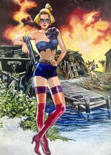 ENRIQUE VILLAGRAN - Original cover cm. 28x38,5. Signed. Code 1484.