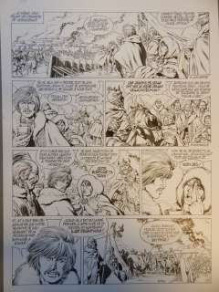 Mitton, Jean-Yves - Original page (p.23) - Vae Victis! 12 - Adua, een wolvin huilt in Avaricum - (2003) | Catawiki