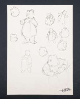 Marten Toonder - sketch sheets for N.R.C. exhibition | Zwiggelaar Auctions