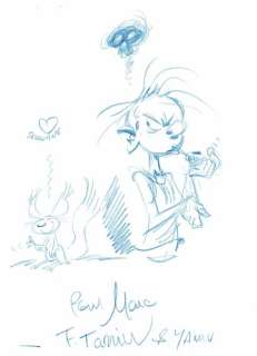 Fabrice Tarrin - lot 290 - Spirou, Le tombeau des Champignac, tirage de tête limité Ã  400 exemplaires, numéroté et signé, bien …