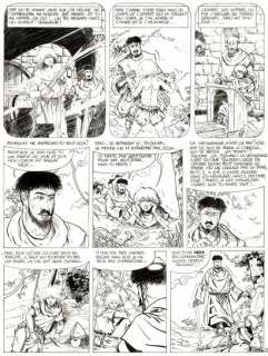 Thierry Cayman - lot 321 - Sylvain de Rochefort, L‘eau et le sang, planche…