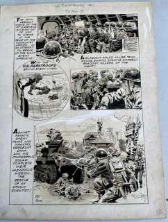 Wallace Wood U.S. Paratroops #1 Original | Weiss Auctions